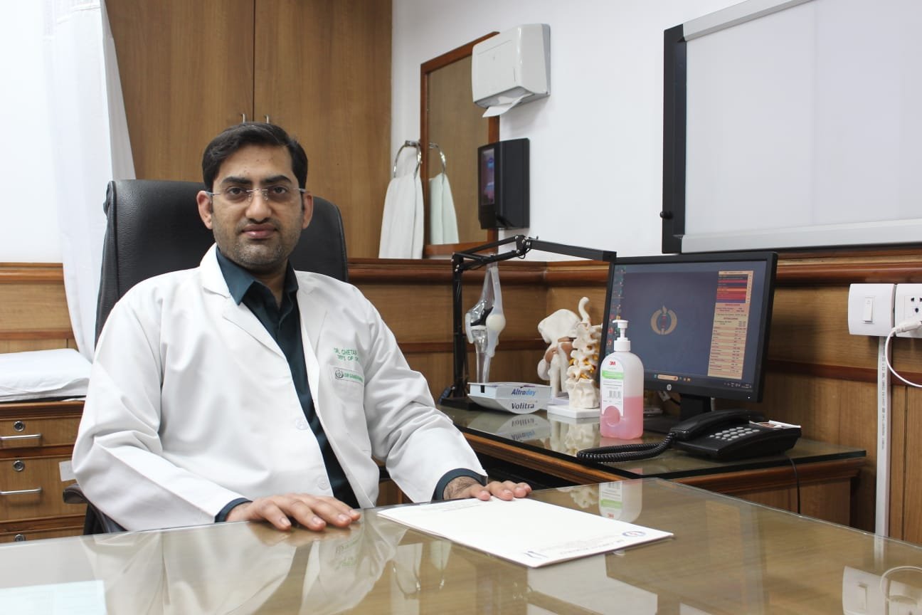Dr. Chetan Ram Kumawat in OPD